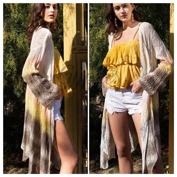 POL Ice Cream and Rainbow Beach Kimono - Picture 9 of 14